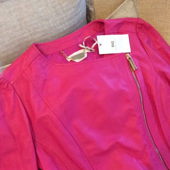 NWT! Roberta Biagi Leather Jacket - Picture 4 of 7